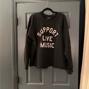 Original Retro Brand Support Live Music sweatshirt